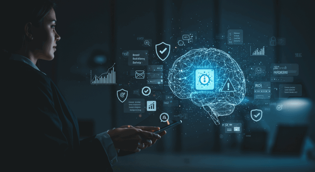 AI hallucination marketing risks prevention strategies with brand protection and ROI optimization