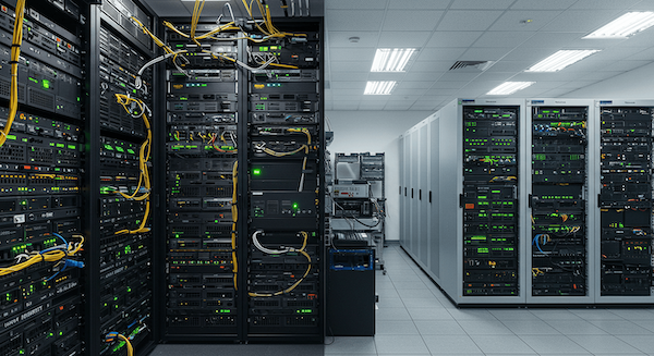 Cheap hosting server comparison showing business impact